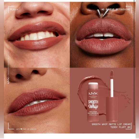 NYX PROFESSIONAL MAKEUP Smooth Whip Matte Lip Cream, Long Lasting pack 2 - Picture 5 of 5